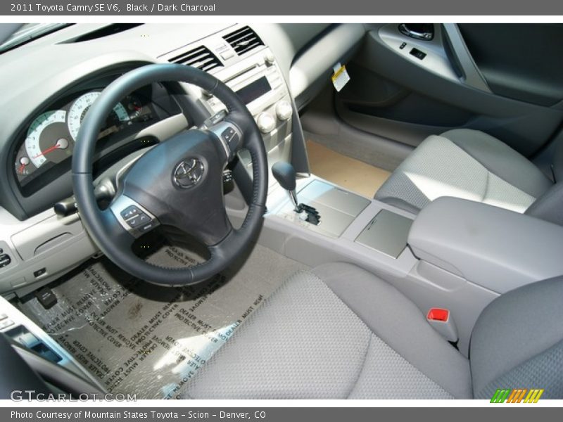 Black / Dark Charcoal 2011 Toyota Camry SE V6