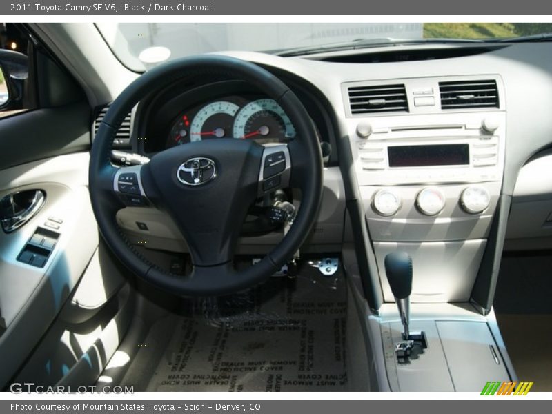 Black / Dark Charcoal 2011 Toyota Camry SE V6