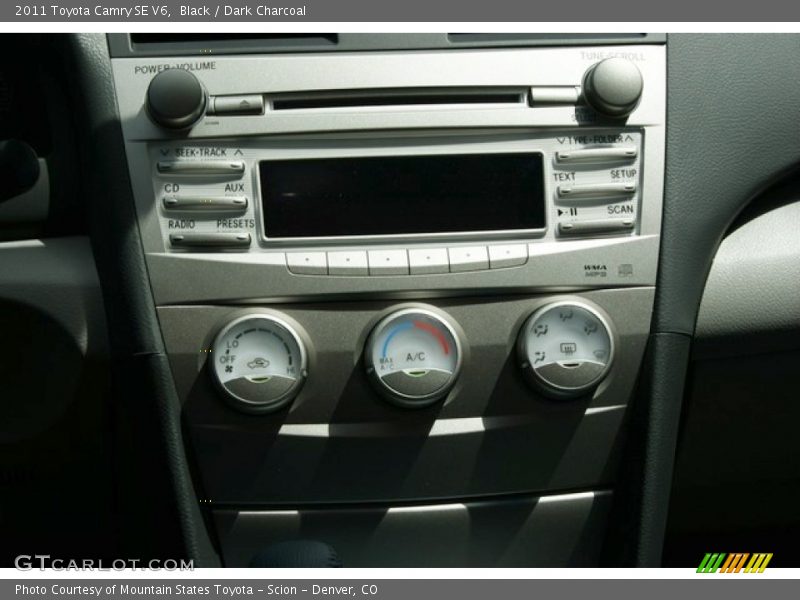 Black / Dark Charcoal 2011 Toyota Camry SE V6