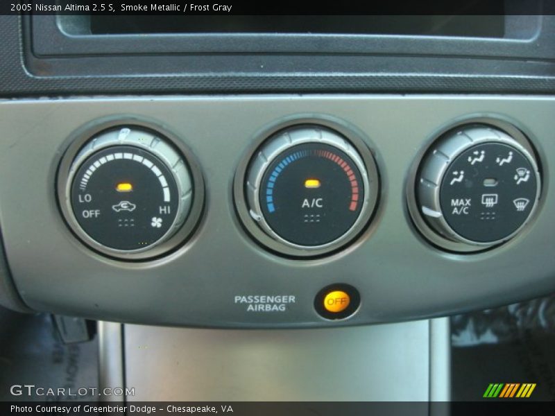 Smoke Metallic / Frost Gray 2005 Nissan Altima 2.5 S