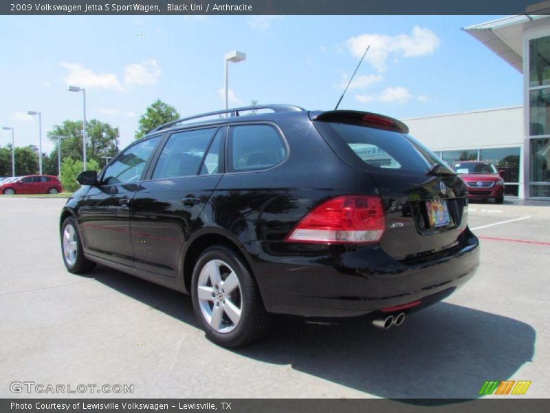 Black Uni / Anthracite 2009 Volkswagen Jetta S SportWagen