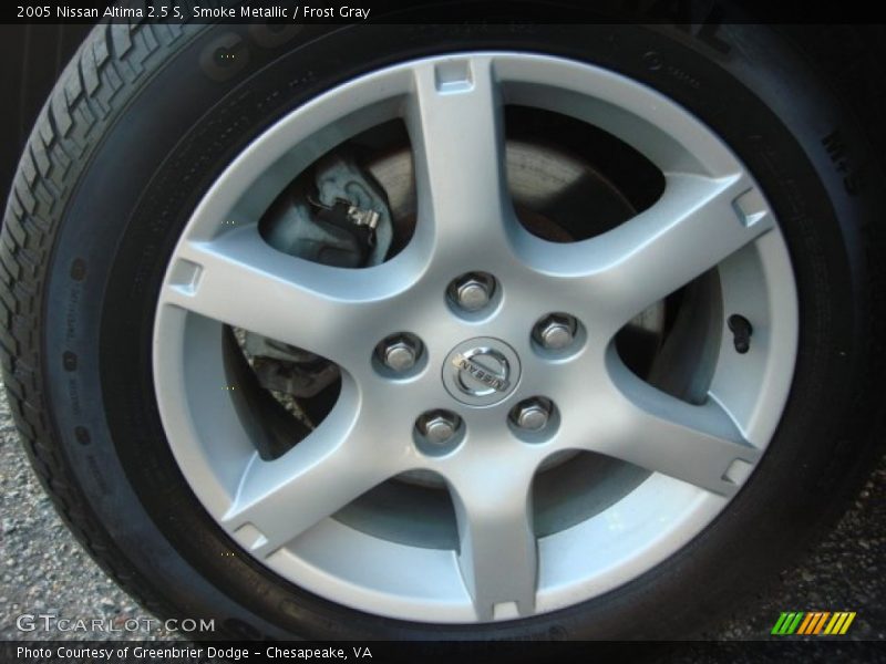 Smoke Metallic / Frost Gray 2005 Nissan Altima 2.5 S