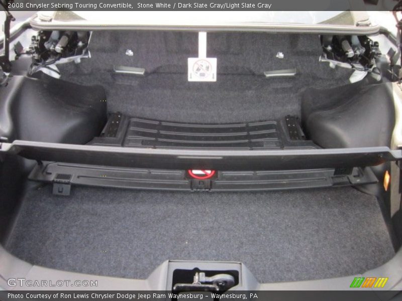  2008 Sebring Touring Convertible Trunk