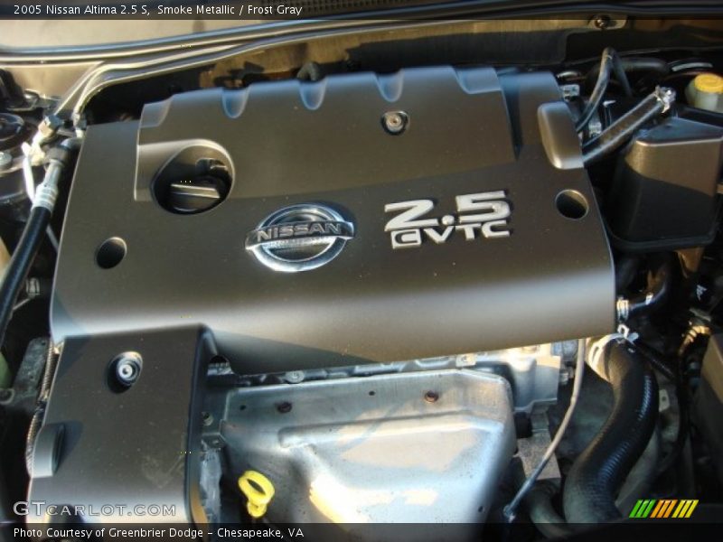 Smoke Metallic / Frost Gray 2005 Nissan Altima 2.5 S