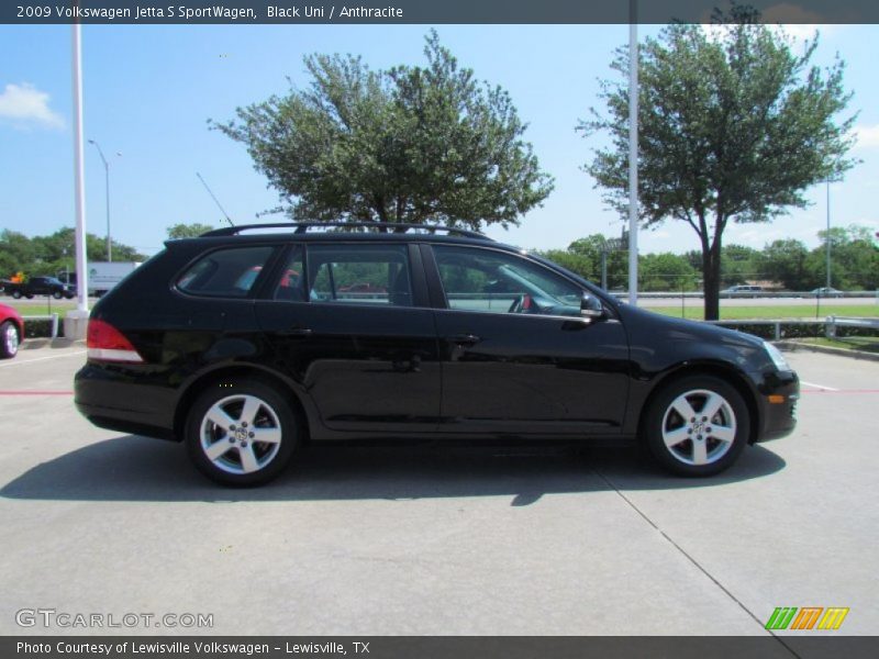 Black Uni / Anthracite 2009 Volkswagen Jetta S SportWagen