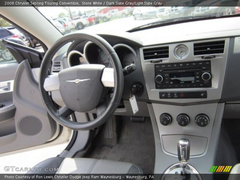 Dashboard of 2008 Sebring Touring Convertible