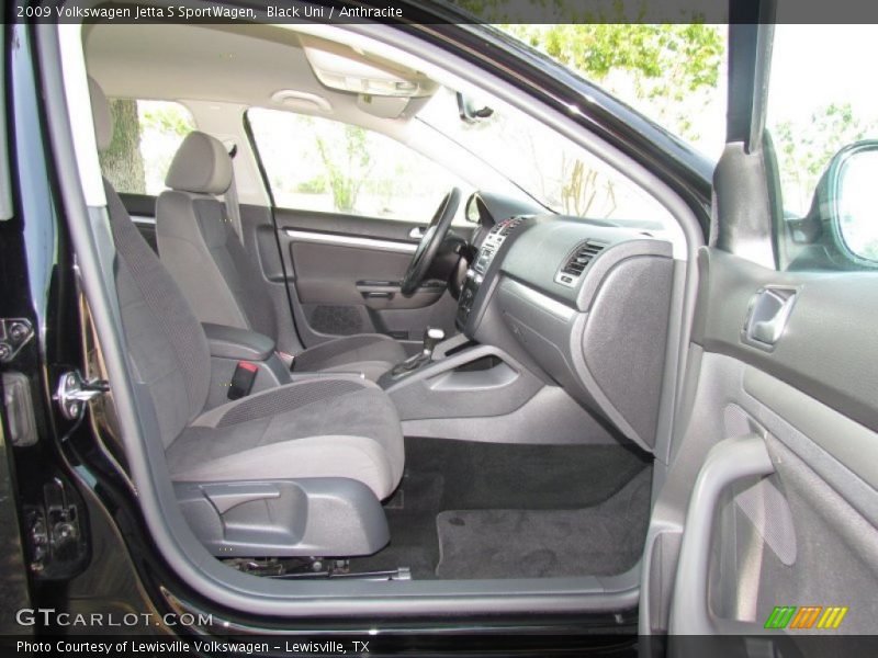 Black Uni / Anthracite 2009 Volkswagen Jetta S SportWagen