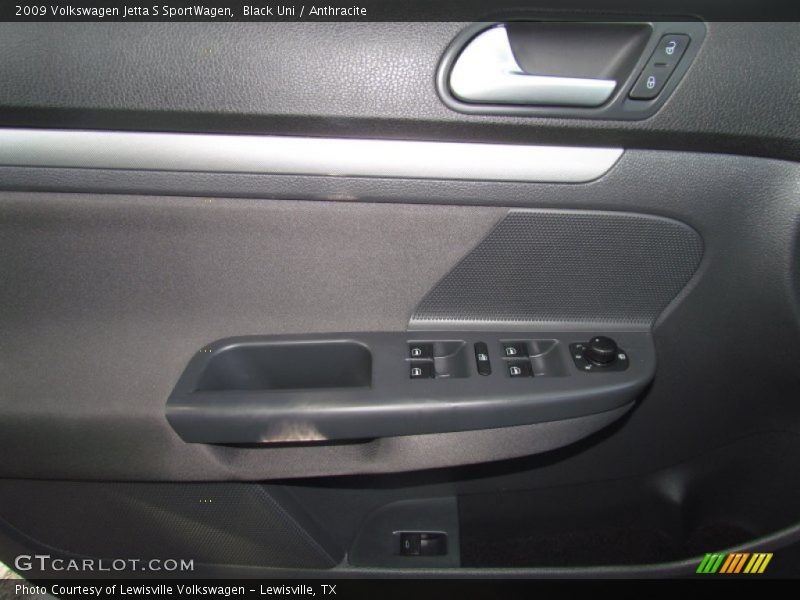 Black Uni / Anthracite 2009 Volkswagen Jetta S SportWagen