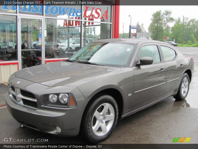 Dark Titanium Metallic / Dark Slate Gray 2010 Dodge Charger SXT