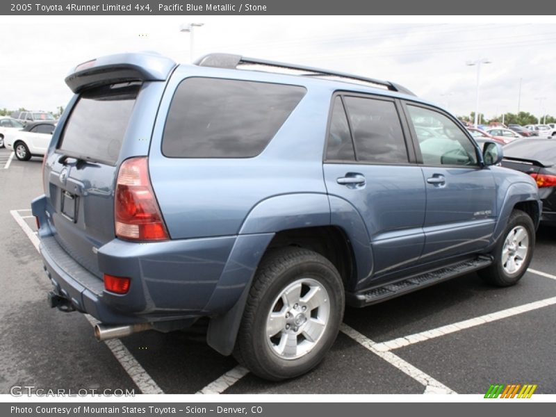 Pacific Blue Metallic / Stone 2005 Toyota 4Runner Limited 4x4