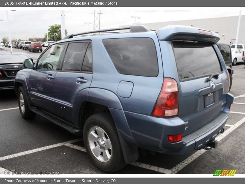 Pacific Blue Metallic / Stone 2005 Toyota 4Runner Limited 4x4