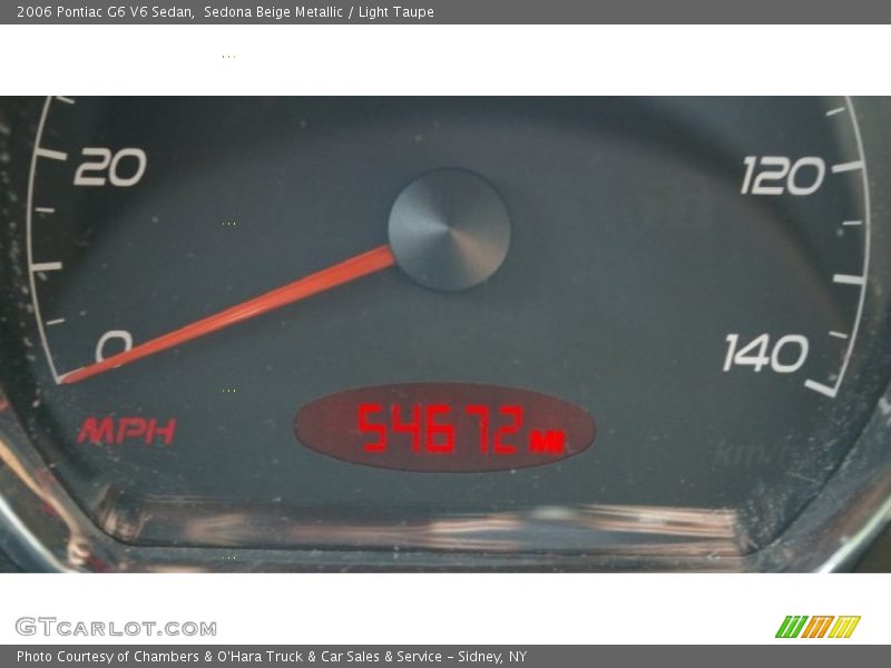Sedona Beige Metallic / Light Taupe 2006 Pontiac G6 V6 Sedan