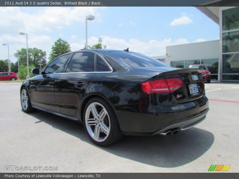 Brilliant Black / Black 2011 Audi S4 3.0 quattro Sedan