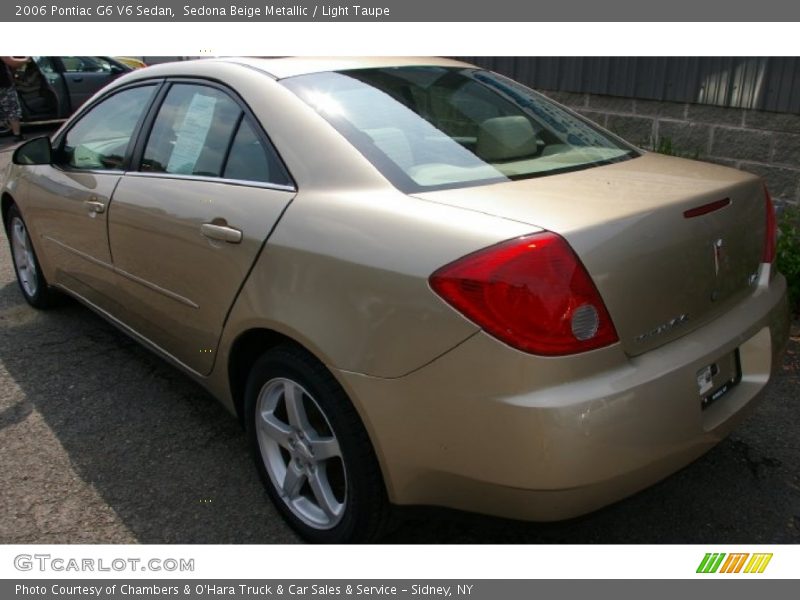 Sedona Beige Metallic / Light Taupe 2006 Pontiac G6 V6 Sedan