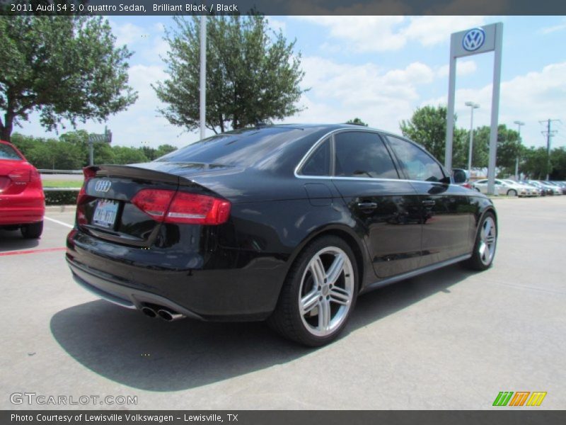 Brilliant Black / Black 2011 Audi S4 3.0 quattro Sedan