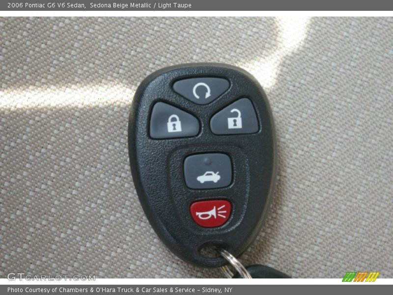 Sedona Beige Metallic / Light Taupe 2006 Pontiac G6 V6 Sedan