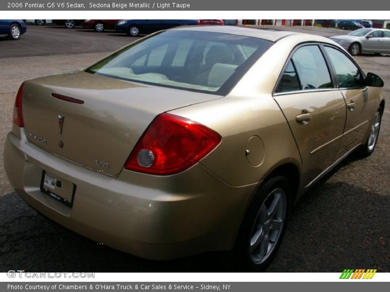 Sedona Beige Metallic / Light Taupe 2006 Pontiac G6 V6 Sedan