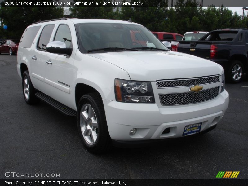 Summit White / Light Cashmere/Ebony 2008 Chevrolet Suburban 1500 4x4