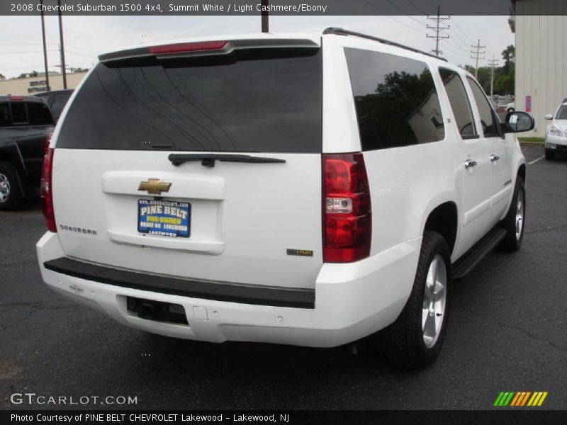 Summit White / Light Cashmere/Ebony 2008 Chevrolet Suburban 1500 4x4