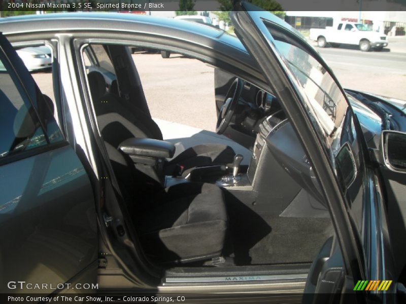 Spirited Bronze / Black 2004 Nissan Maxima 3.5 SE