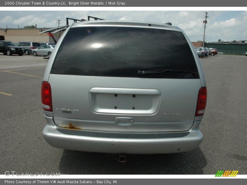 Bright Silver Metallic / Mist Gray 2000 Chrysler Town & Country LX