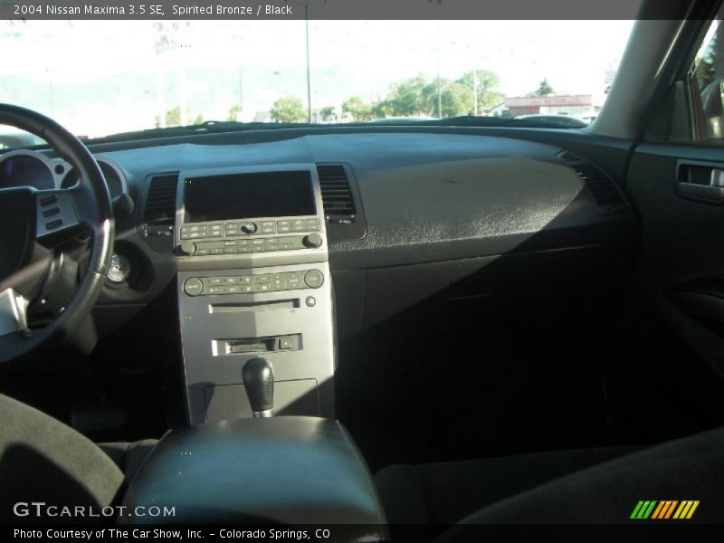 Spirited Bronze / Black 2004 Nissan Maxima 3.5 SE