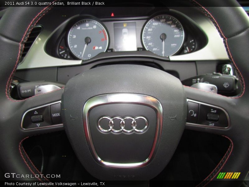 Controls of 2011 S4 3.0 quattro Sedan