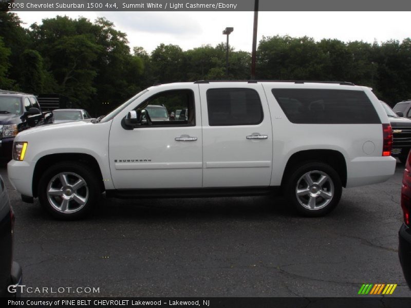 Summit White / Light Cashmere/Ebony 2008 Chevrolet Suburban 1500 4x4