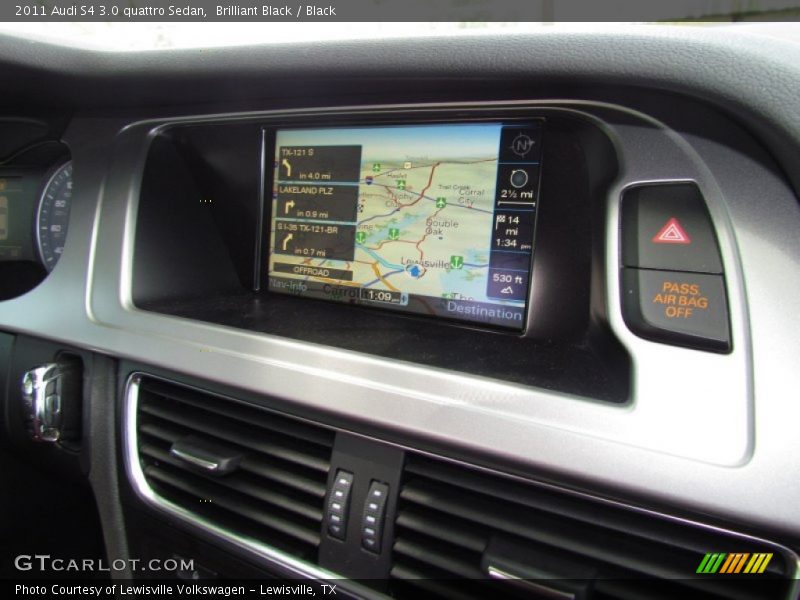 Navigation of 2011 S4 3.0 quattro Sedan