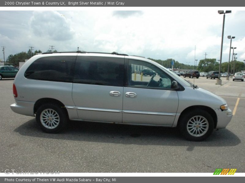 Bright Silver Metallic / Mist Gray 2000 Chrysler Town & Country LX