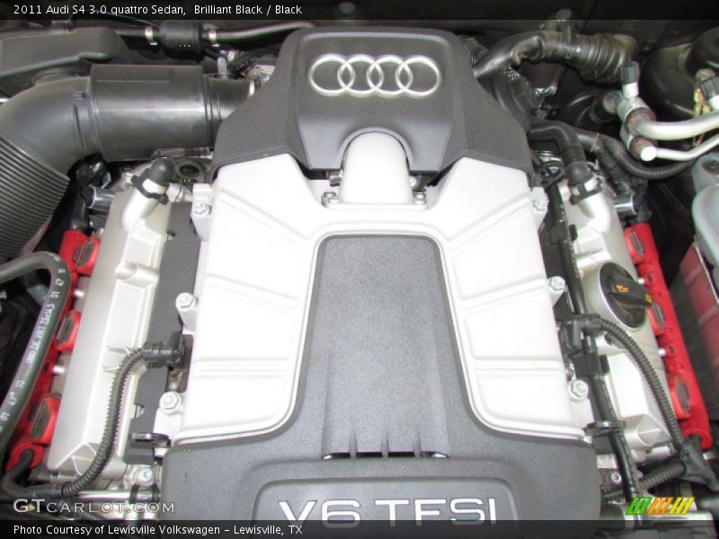  2011 S4 3.0 quattro Sedan Engine - 3.0 Liter Supercharged FSI DOHC 24-Valve VVT V6