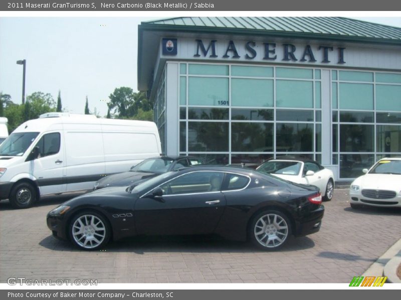 Nero Carbonio (Black Metallic) / Sabbia 2011 Maserati GranTurismo S