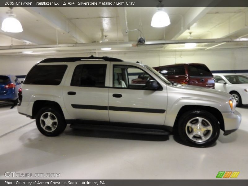 Silverstone Metallic / Light Gray 2005 Chevrolet TrailBlazer EXT LS 4x4