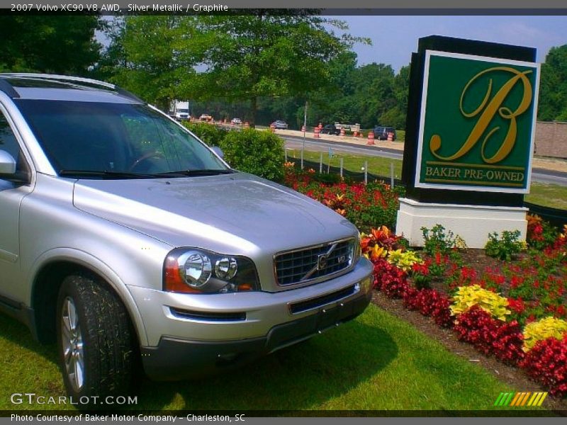 Silver Metallic / Graphite 2007 Volvo XC90 V8 AWD