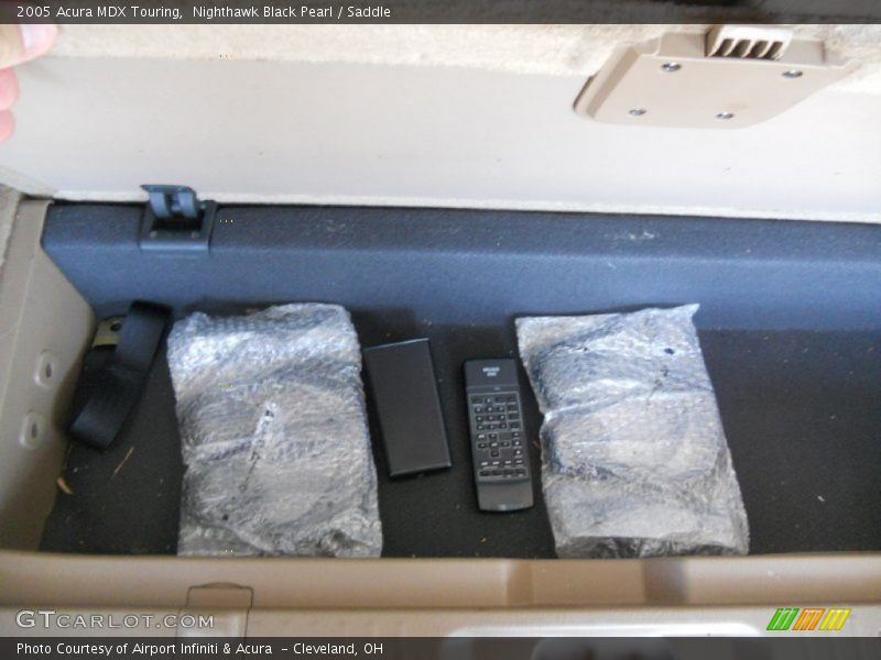 Nighthawk Black Pearl / Saddle 2005 Acura MDX Touring