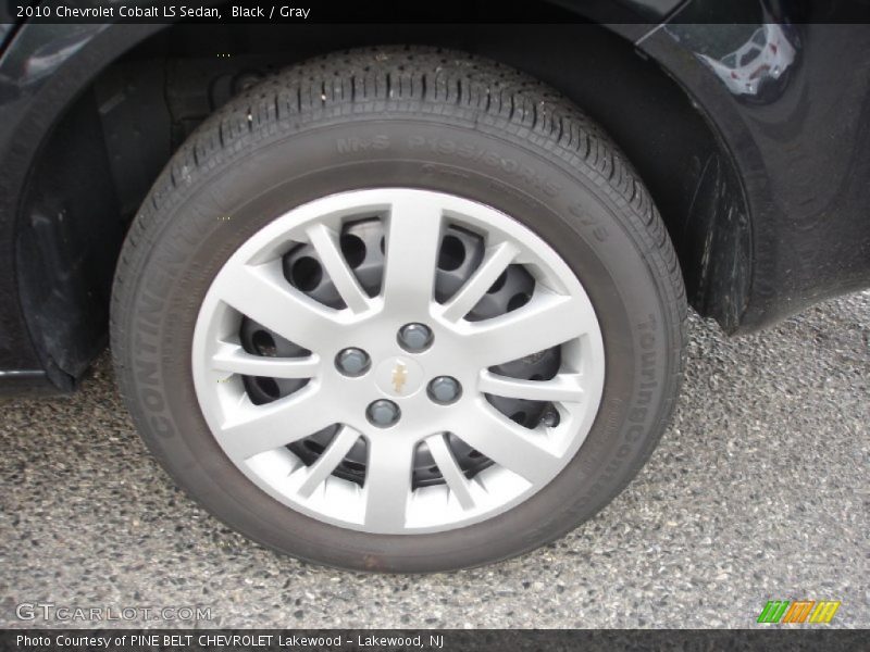 Black / Gray 2010 Chevrolet Cobalt LS Sedan