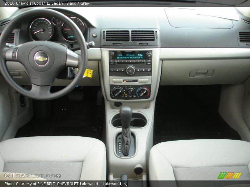 Black / Gray 2010 Chevrolet Cobalt LS Sedan