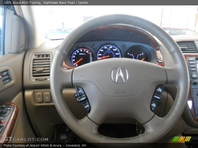 Nighthawk Black Pearl / Saddle 2005 Acura MDX Touring