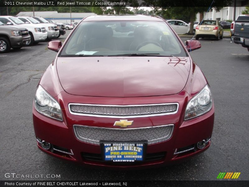 Red Jewel Tintcoat / Cocoa/Cashmere 2011 Chevrolet Malibu LTZ