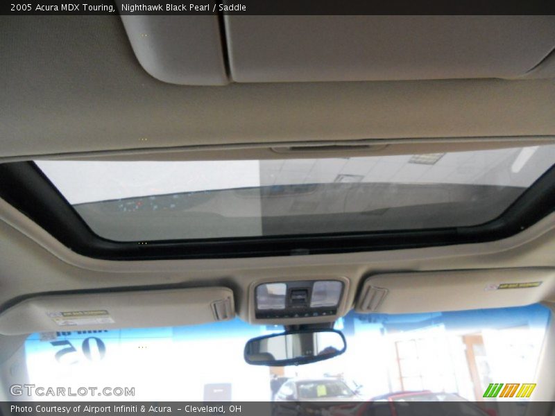 Nighthawk Black Pearl / Saddle 2005 Acura MDX Touring