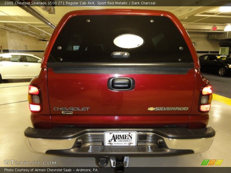 Sport Red Metallic / Dark Charcoal 2005 Chevrolet Silverado 1500 Z71 Regular Cab 4x4