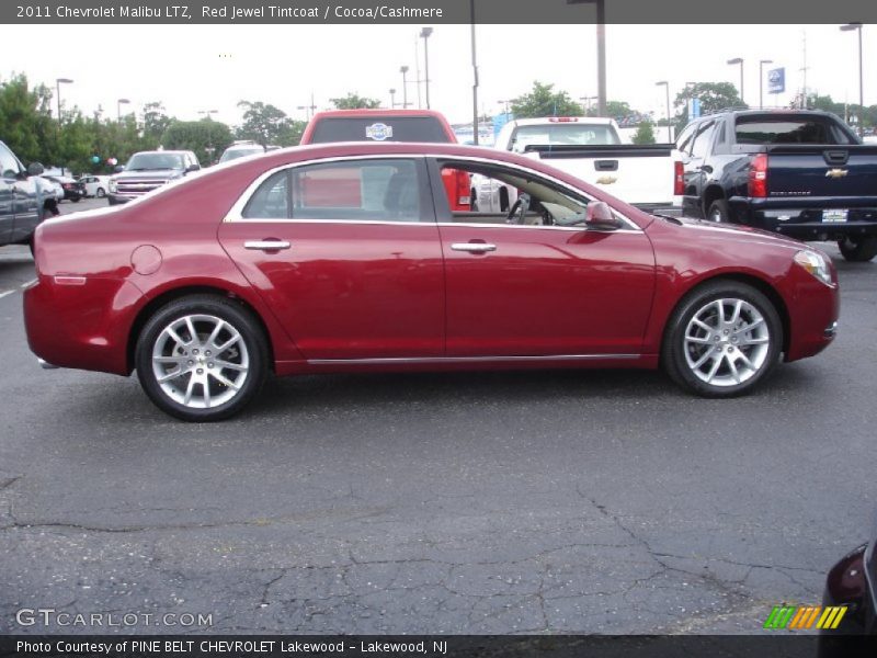 Red Jewel Tintcoat / Cocoa/Cashmere 2011 Chevrolet Malibu LTZ