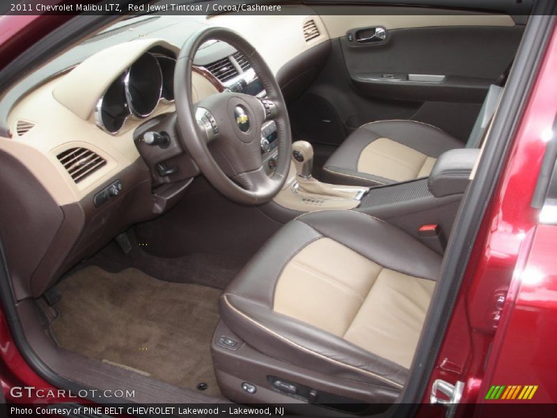 Red Jewel Tintcoat / Cocoa/Cashmere 2011 Chevrolet Malibu LTZ