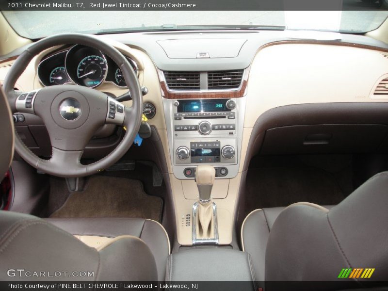 Red Jewel Tintcoat / Cocoa/Cashmere 2011 Chevrolet Malibu LTZ