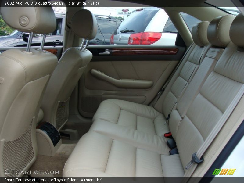 Polar White / Beige 2002 Audi A6 3.0 quattro Sedan