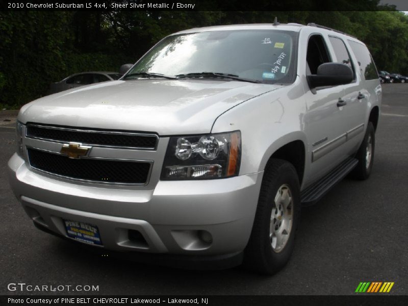 Sheer Silver Metallic / Ebony 2010 Chevrolet Suburban LS 4x4