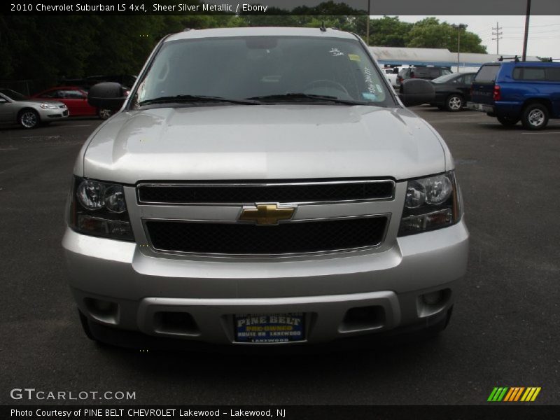 Sheer Silver Metallic / Ebony 2010 Chevrolet Suburban LS 4x4