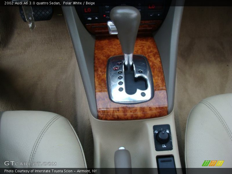 Polar White / Beige 2002 Audi A6 3.0 quattro Sedan
