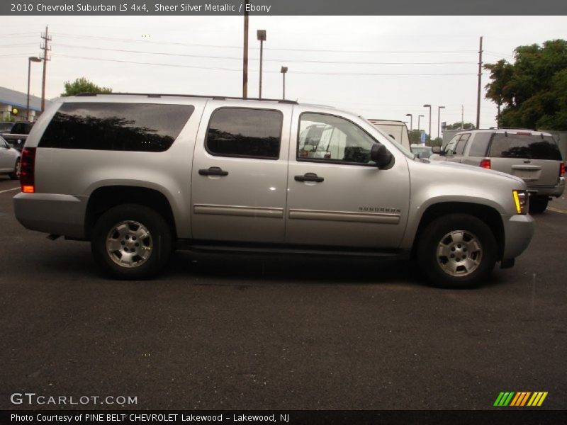 Sheer Silver Metallic / Ebony 2010 Chevrolet Suburban LS 4x4