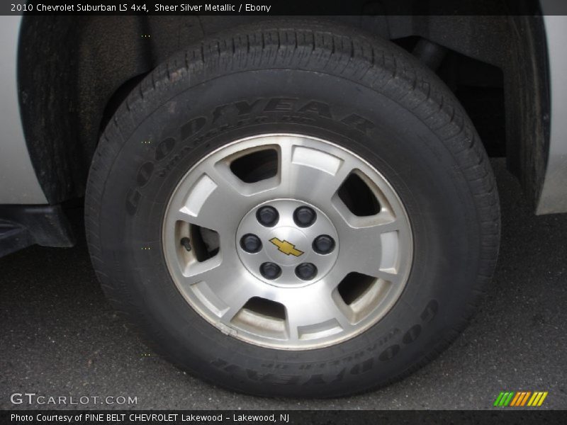 Sheer Silver Metallic / Ebony 2010 Chevrolet Suburban LS 4x4